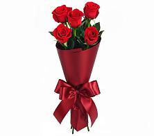 Букет 5 Красных роз Эдлесс Лав в Выльгорте