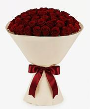 Букет 101 Бордовая роза Блэк Бакарра в Выльгорте