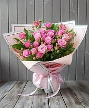 Букет Розовый кустик в Выльгорте