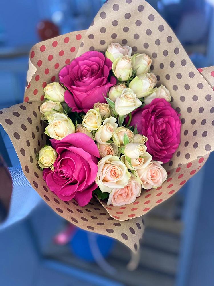 Букет цветов из: Розы в Выльгорте