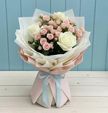 Букет цветов из:  Розы в Выльгорте