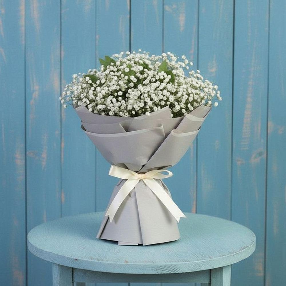 Букет цветов из: Гипсофила в Выльгорте