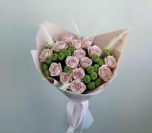 Букет цветов из:  Розы и Хризантемы в Выльгорте