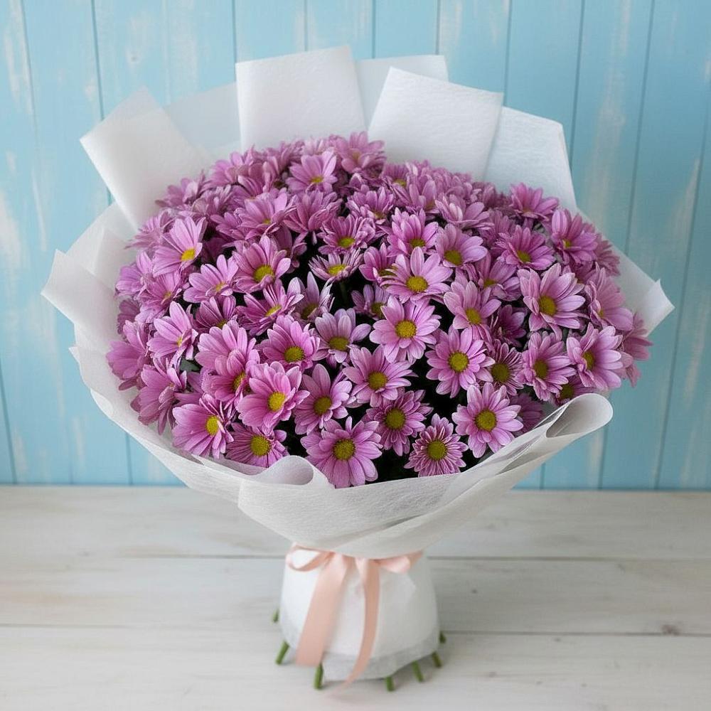 Букет цветов из: Хризантемы в Выльгорте