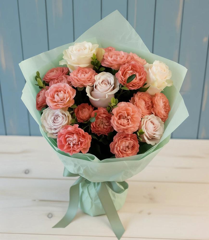 Букет цветов из: Розы в Выльгорте