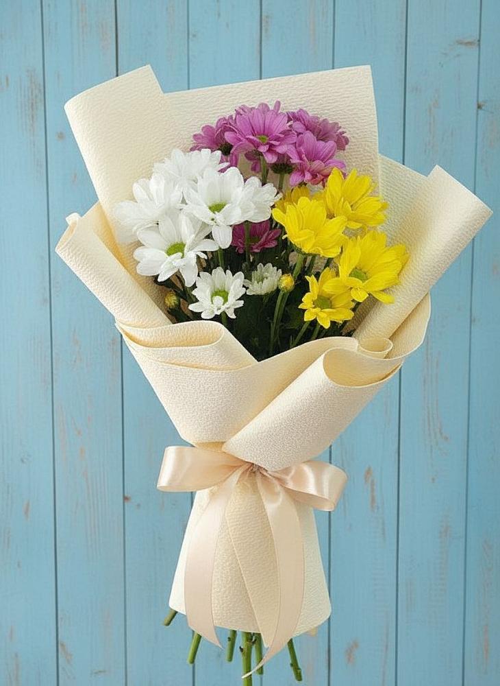 Букет цветов из: Хризантемы в Выльгорте