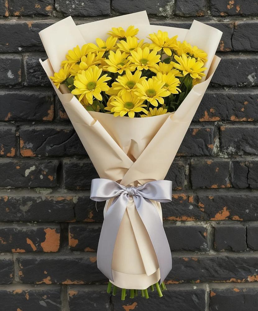 Букет цветов из: Хризантемы в Выльгорте